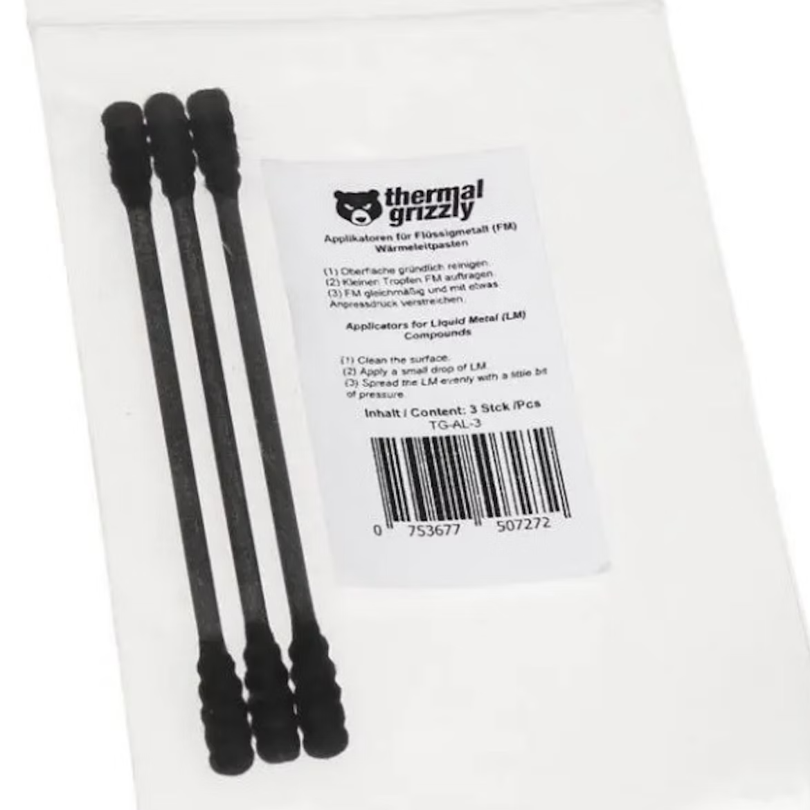 Thermal Grizzly Liquid Metal Applicator (3 pack)